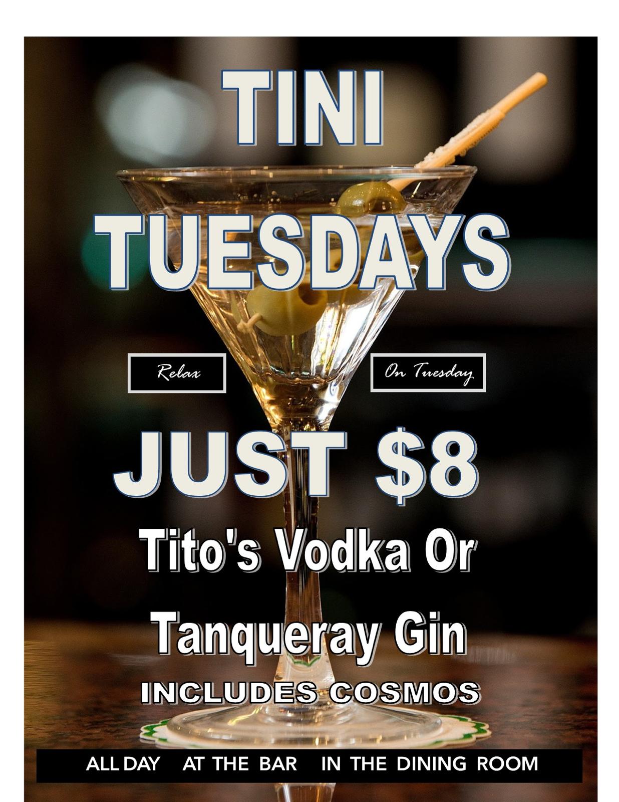 Martini Tuesday Special